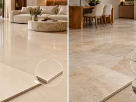 Porcelanato classe A e B